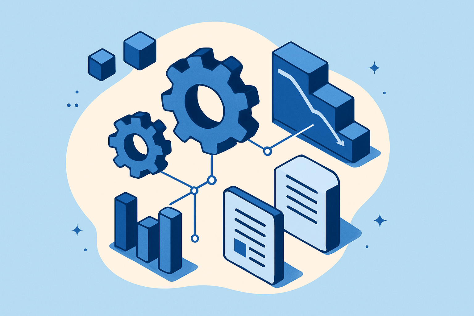 AI sales enablement engineering for B2B presales illustration