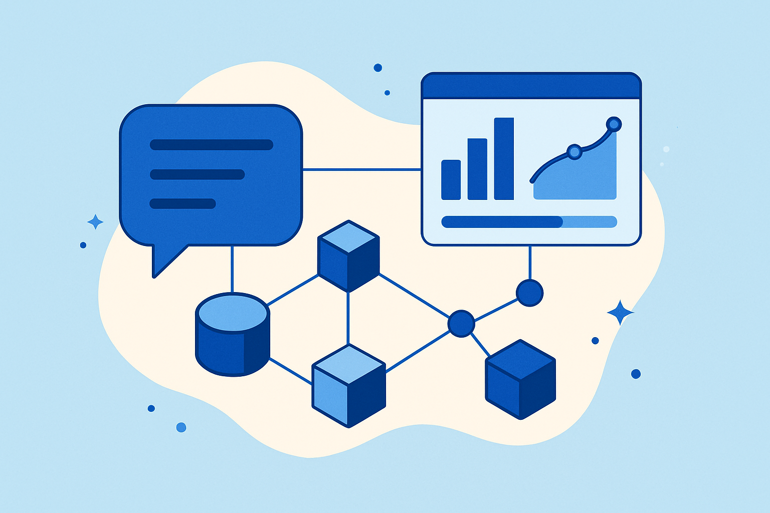 AI Slack agent for sales automation illustration